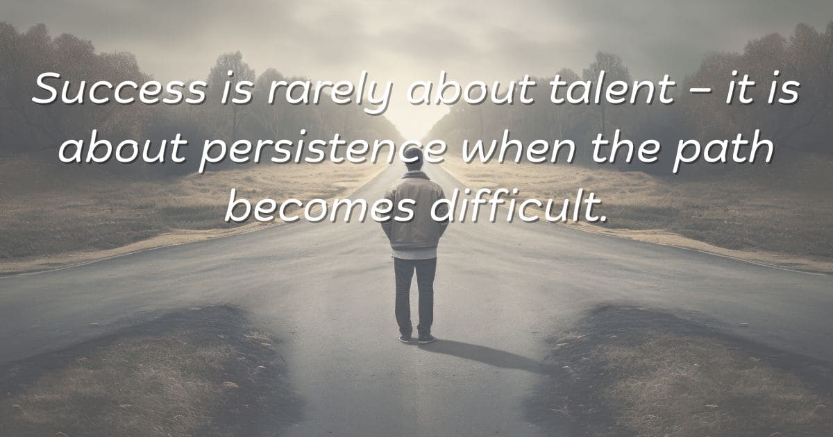 why people quit their dreams too early