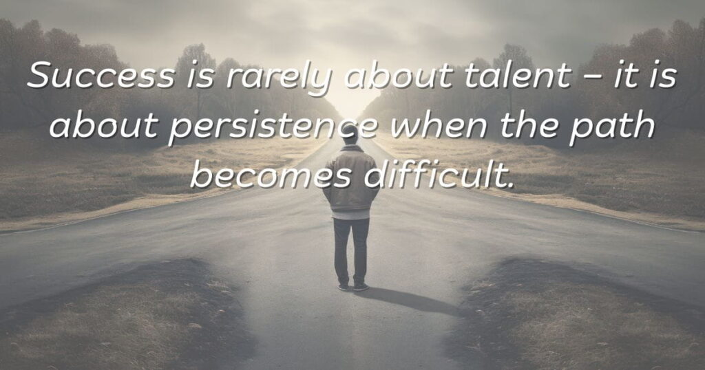 Why People quite their dream to early